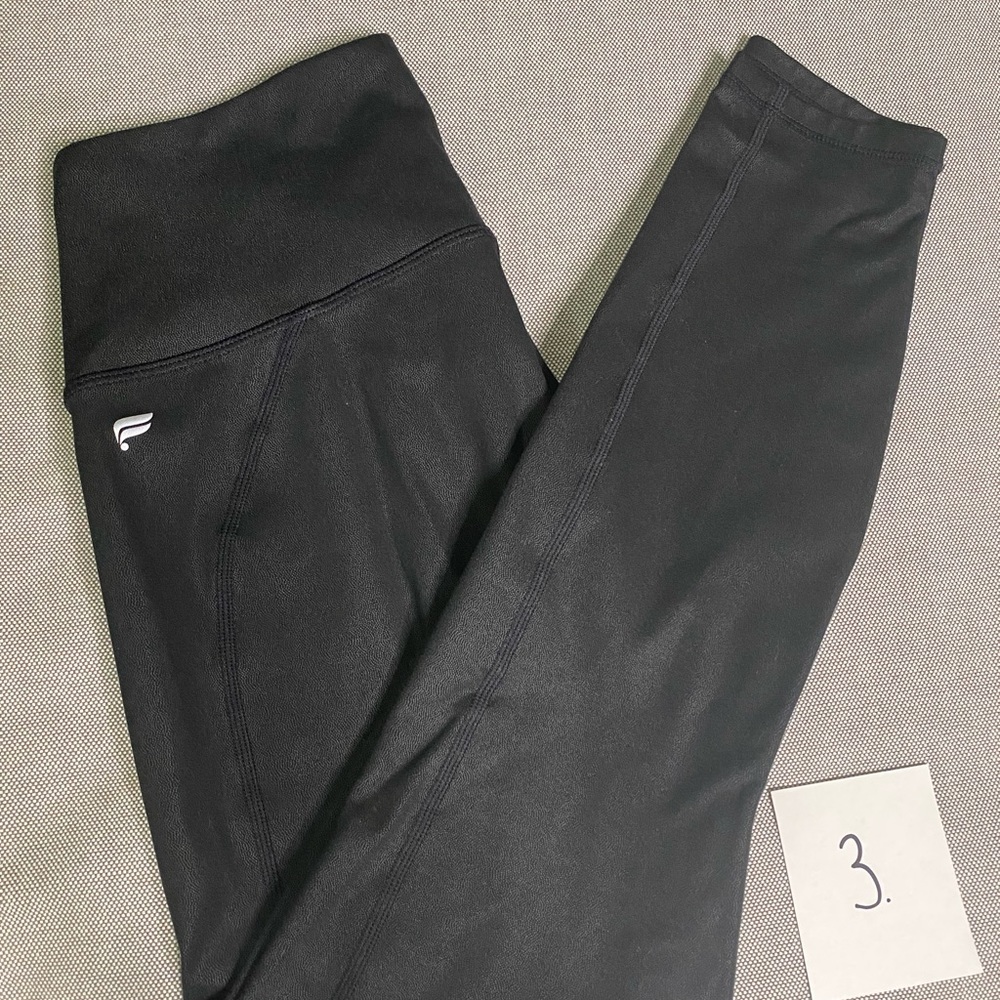 Fabletics “Leather” Powerhold Leggings